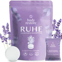 Body Restore Duschdampfer Aromatherapie 15er-Pack – Adventskalender Füllung, Adventskalender Frauen, kleine Geschenke, Kleinigkeiten für Adventskalender, Beauty Adventskalender für Männer – Lavendel
