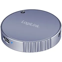 LogiLink UA0438, SSD-Gehäuse, M.2, M.2, USB Anschluss, Grau