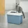 Rotho Katzentoilette Berty 57 x 40 x 33 cm Schwarz