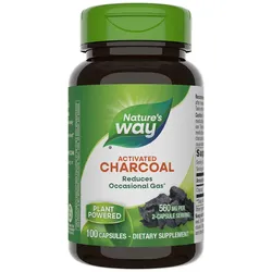 Nature's Way Activated Charcoal (100 Kapseln)