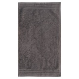 GÖZZE Handtücher HAMBURG, 30 x 50 cm, Anthrazit, Unifarben, Baumwolle (1-St), mit Aufhängeschlaufe grau
