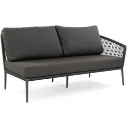 Musterring Gartensofa-Modul Ibiza Aluminium Grau