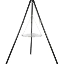 BBQ-Toro Dreibein 165 cm Stahl/Eisen Schwarz
