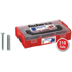 FISCHER FIXtainer SX-Dübel + Schrauben Box