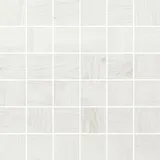 Vabene Mosaikfliese Oak weiß 30 x 30 cm