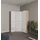 Priess Wäscheschrank Barcelona 48 x 193 x 36 cm Weiß