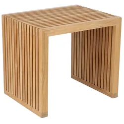 Jan Kurtz Tivoli Hocker Teak massiv - Natur