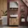 Vicco Waschtischunterschrank Eliza Viking Oak 70 x 63 cm mit 2 Türen