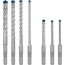 Bosch Professional Expert SDS-Plus-7X Hammerbohrer Set 7-tlg. 5/6/6/8/8/10/12mm 2608900195