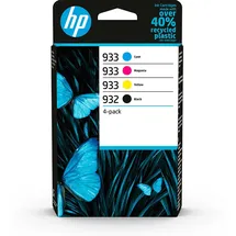 HP 932 schwarz + 933 CMY