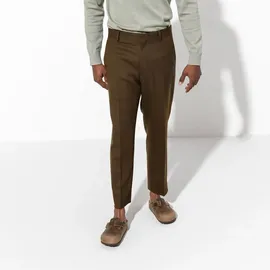 Birkenstock Boston Nubukleder geölt tabacco brown 45