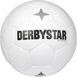 DERBYSTAR Brillant APS Classic Fußball Spielball weiß 5