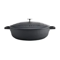 Master Class MasterClass Aluminiumguss-Auflaufform, schwarz, flach, 32 cm, 5