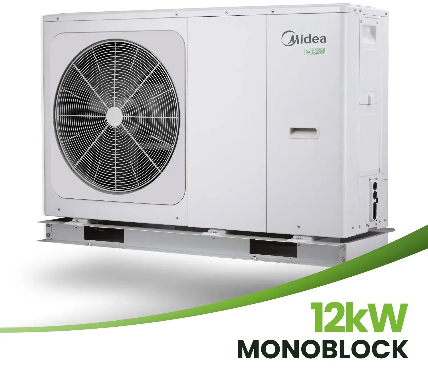 Midea 12 kW Monoblock Wärmepumpe MHC-V12W/D2RN8-BER90 Energieklasse A++