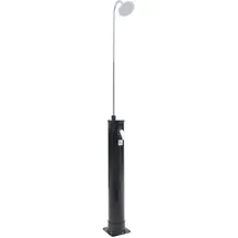 casa.pro Solardusche Ampend schwarz 215 cm