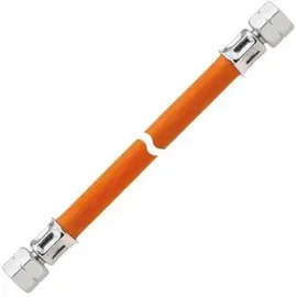 GOK Gas-Hochdruckschlauchleitung, 10bar, bds. G 1/4 LH-ÜM, 5000mm, orange