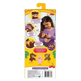 Little Live Pets My Baby Monkey 19 cm Braun