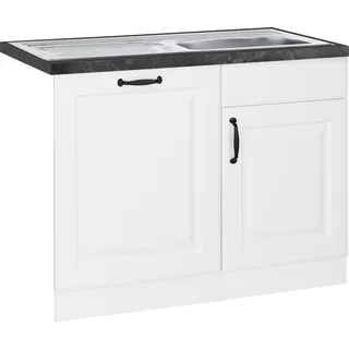WIHO KÜCHEN Spülenschrank »Erla«, 110 cm breit, inkl. Tür/Sockel für Geschirrspüler
