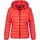 Lpo Steppjacke "GILMOUR MELVILLE VI Women", Damen, Gr. 36/38 (M), rot, 100% Polyester, figurbetont hüftbedeckend, mit innenliegendem Gummizug, Jacken Steppjacke, auch in Großen Größen erhältlich
