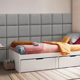 neu.haus Wandkissen Carpino 4er Set 30 x 30 cm