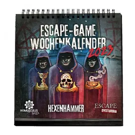 Homunculus Verlag Exit-Game-Wochenkalender 2023 - Hexenhammer - deutsch