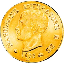 Italien 40 Lire 1808 – 1814 Napoléon I.