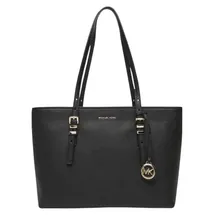 Michael Kors Quinn Medium Shopper Leder Black
