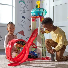 Spin Master Rescue Wheels Superloop Tower mit Chase Monstertruck und Figur