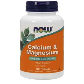 NOW Foods Calcium & Magnesium Tabletten 100 St.