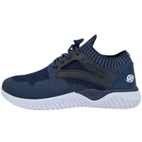Dockers by Gerli Herren Low-Top Sneaker, Männer Halbschuhe,Freizeitschuhe,Laufschuhe,schnürschuhe,schnürer,Business,Navy,40 EU
