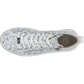 Rieker N3945 Damen Sneaker High Mehrfarbig 38