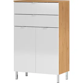 Germania Grandson 60 x 97 x 34 cm Eiche/Weiß