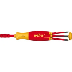 Wiha Schraubendreher mit Bit Magazin LiftUp electric TORX® mit 6 slimBits