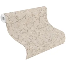 Rasch Textil Vliestapete Tapetenwechsel II 53 cm x 10 m 1 St beige 651614
