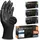 arnomed PROGRIP NITRIL DIAMOND BLACK Einmalhandschuhe aus Nitril mit Diamantstruktur in schwarz 50 Stück, 10/XL