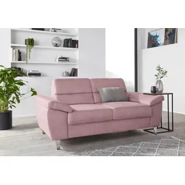 sit&more 2-Sitzer SIT & MORE "Sorano", rosa (altrosa), B:168cm H:88cm T:91cm, Sofas, Breite 168 cm