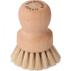 Champignonbürste Pilzbürste Champignon Pilz Putz Bürste aus Holz