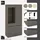Set One by Musterring Standvitrine Reno 92 x 42 x 185 cm Grau