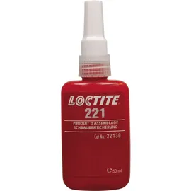 LOCTITE 221 135331 Schraubensicherung Festigkeit: niedrig 50ml