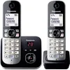 Panasonic KX-TG6822GB inkl. Anrufbeantworter, schwarz