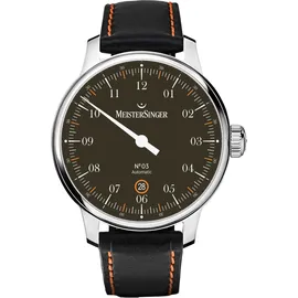 MeisterSinger N°03 - 40mm DM902C Herren Automatikuhr