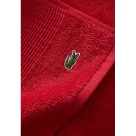 Lacoste LLECROCO Handtuch 70 x 140 cm rot