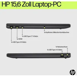 HP 15-fd0517ng Intel Celeron N100 8 GB RAM 512 GB SSD Win11 Home Natural Silver