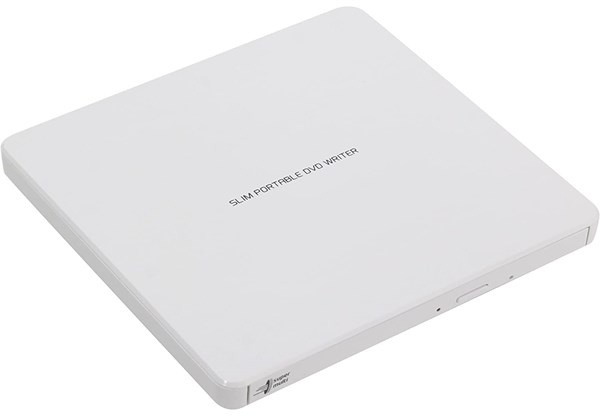 GP60NW60 Slim Portable DVD-Writer - DVD-RW (Brenner) - USB 2.0 - Weiß
