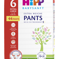 HiPP Babysanft Pants Gr. 6 Extra Large, 14+ kg),