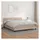 vidaXL Boxspringbett Matratze Cappuccino-Braun 180x200 cm Kunstleder