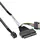 InLine U.2 Anschlusskabel, SSD mit U.2 (SFF-8639) an SFF-8643 + Strom, 0,5m
