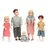 Lundby Puppenhaus Lundby Familie Charlie bunt 1:18