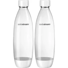 Sodastream Fuse Flasche weiß 1,0 l 2 Stück
