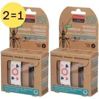 Manouka Junior Bracelet Anti-Moustiques Cœurs 2x1 pc(s)